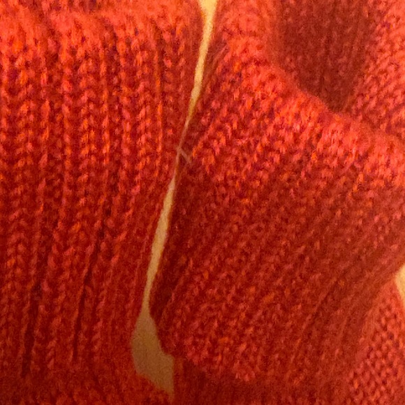 Target Red Bullseye Logo Knit Mittens Adult One Size NEW - Picture 3 of 4